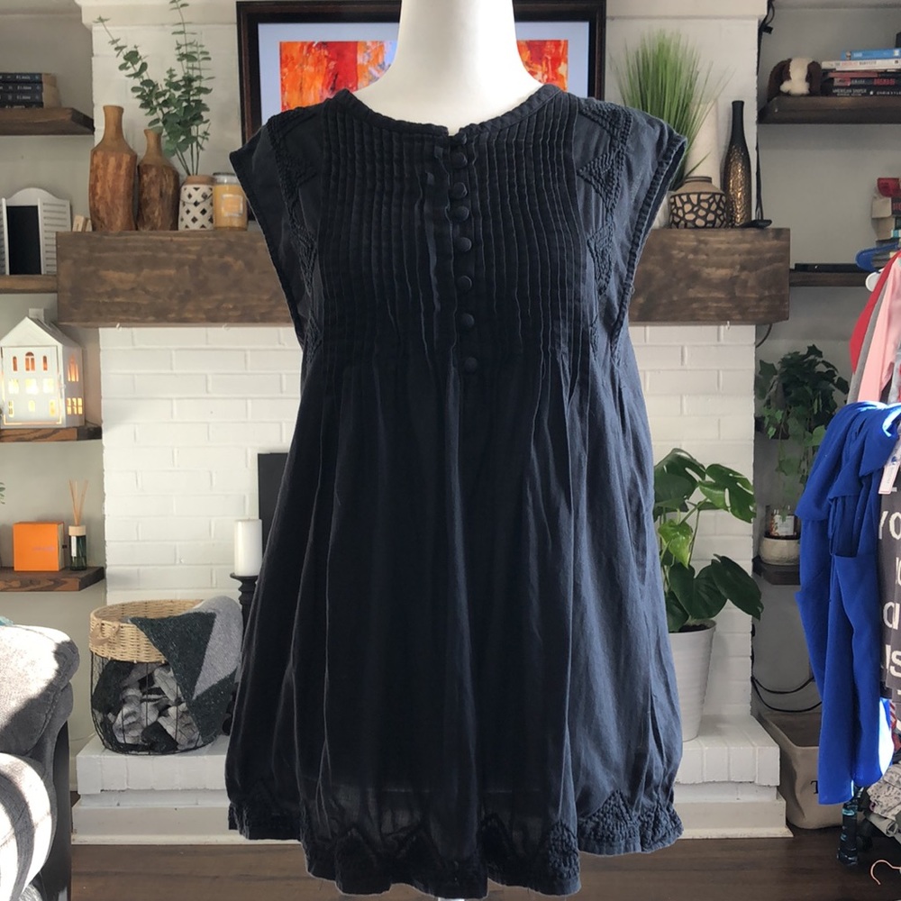 HOUSE OF HARLOW X REVOLVE embroidered babydoll boho tank top